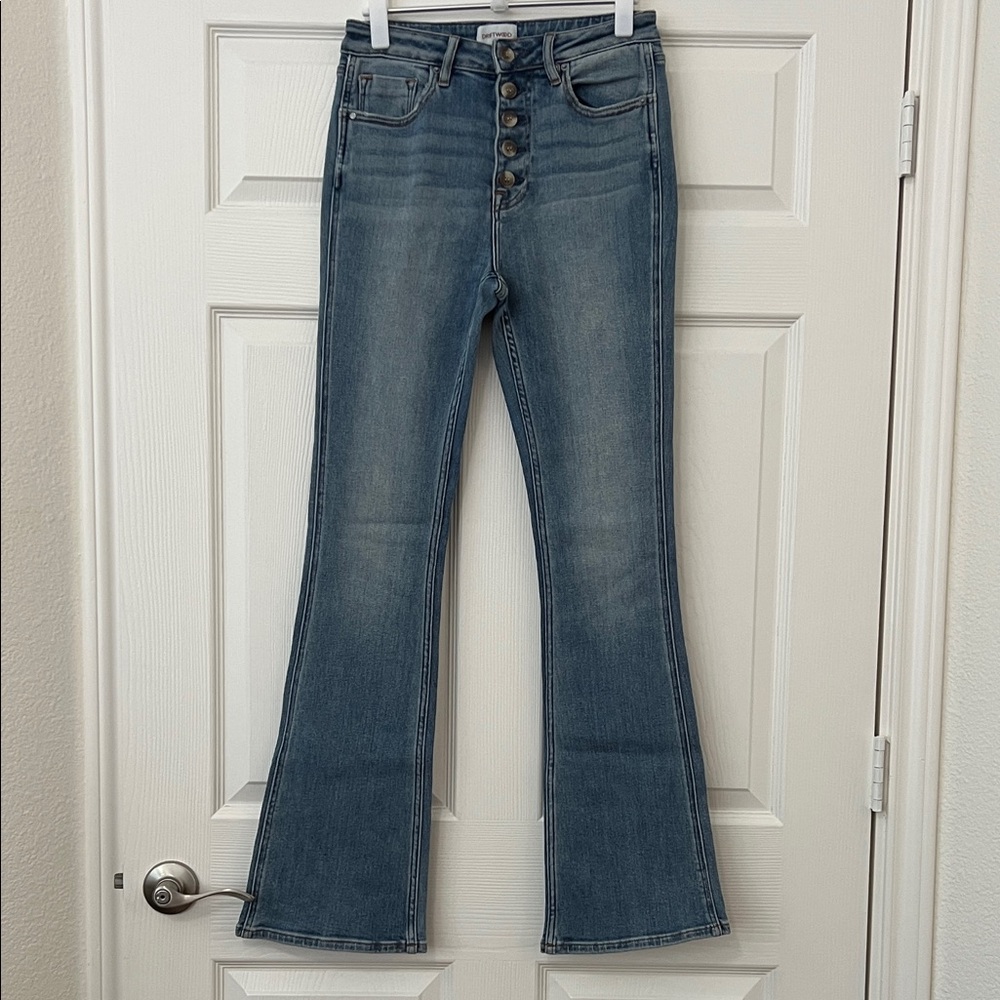 DRIFTWOOD Classic Blue Flare Jeans Size 26